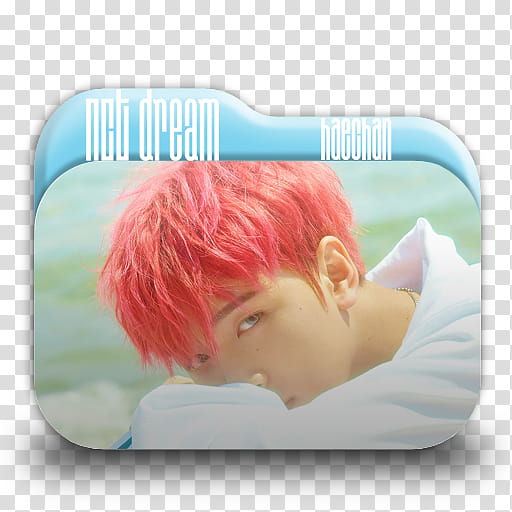 HAECHAN NCT DREAM We Young Folder Icons, NCT_DREAM_HAECHAN_WE_YOUNG_ transparent background PNG clipart