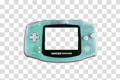+ &#;s  [ Full] |, teal Game Boy Advance transparent background PNG clipart