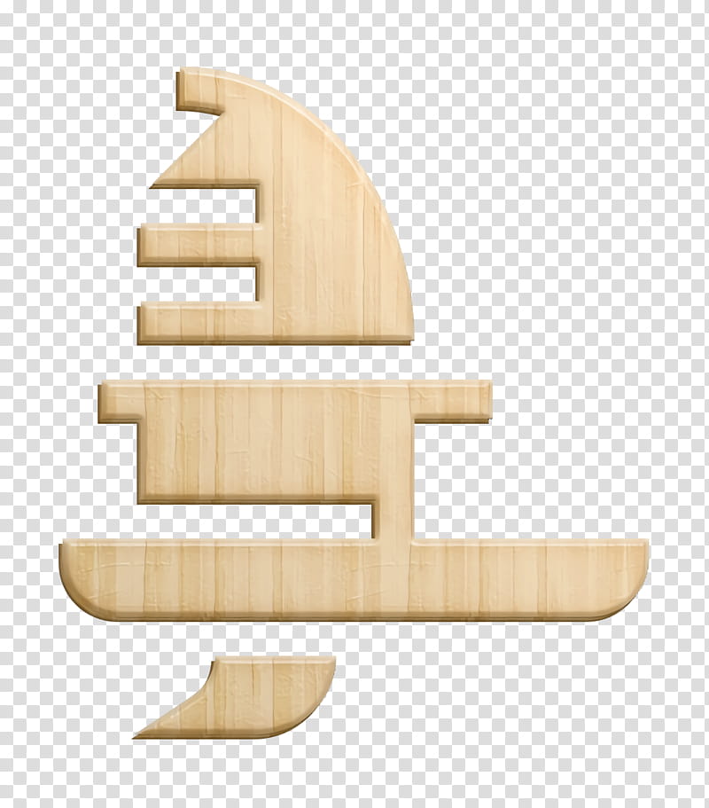 Windsurf icon Surf icon Wind icon, Wood, Shelf, Plywood, Beige, Furniture, Shelving, Woodworking transparent background PNG clipart