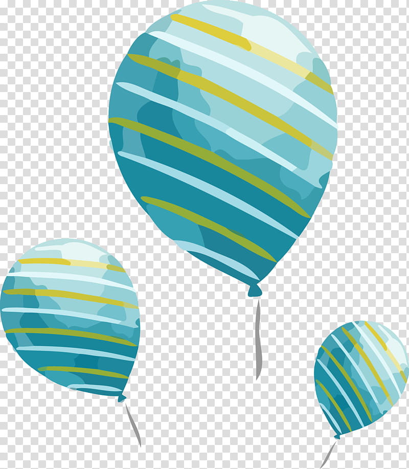 new year party party time, Turquoise, Balloon, Hot Air Balloon transparent background PNG clipart