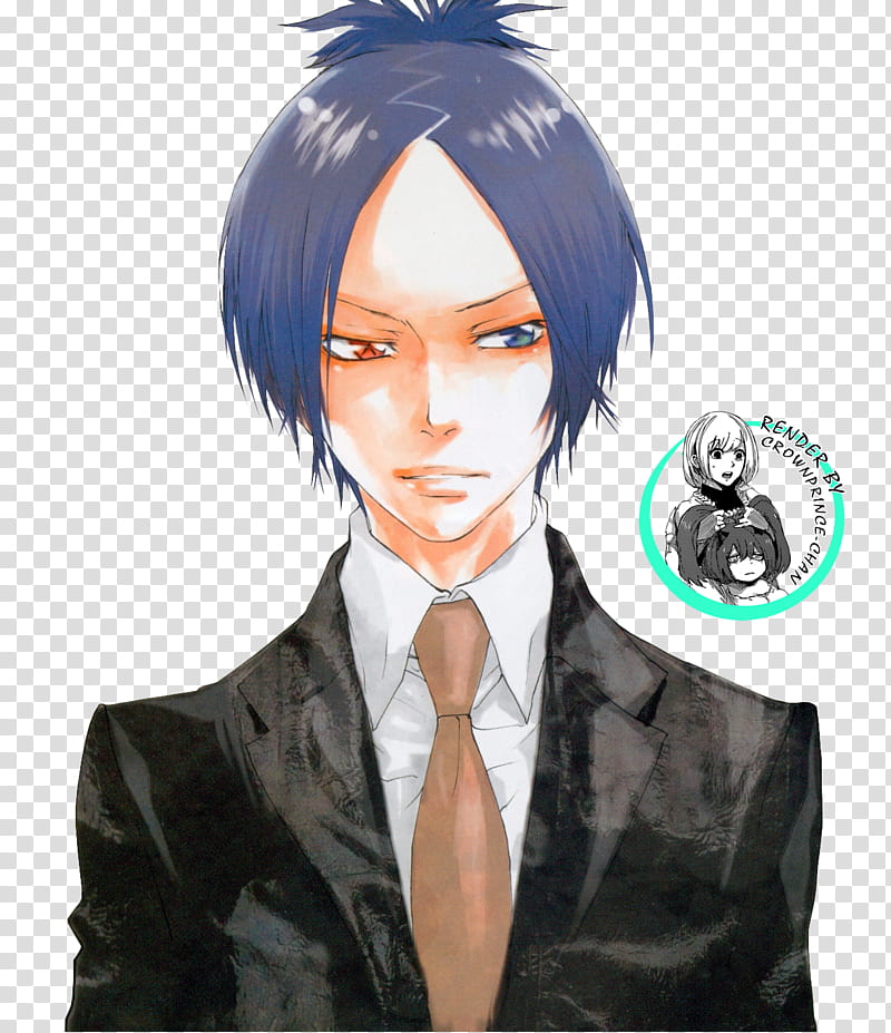 RENDER Rokudo Mukuro Reborn transparent background PNG clipart