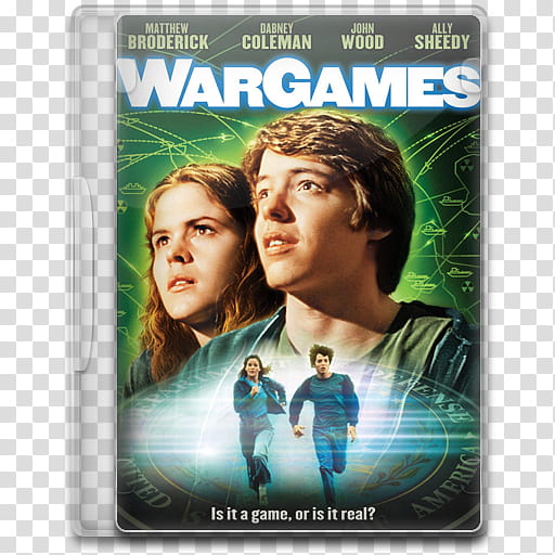 Movie Icon Mega , WarGames, War Games DVD case transparent background PNG clipart