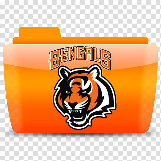 ColorFlow Cincinnati Bengals, bengalsfolder icon transparent background PNG clipart