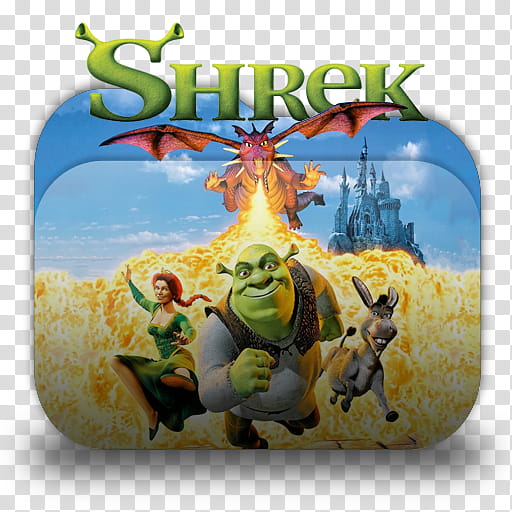 Shrek The Whole Story Folder Icon , shrek transparent background PNG clipart