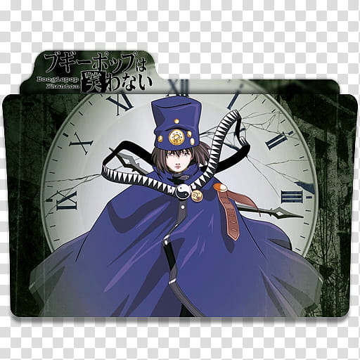 Anime Icon Pack , Boogiepop Phantom transparent background PNG clipart