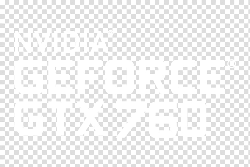 Original Logo NVIDIA GEFORCE GTX  transparent background PNG clipart