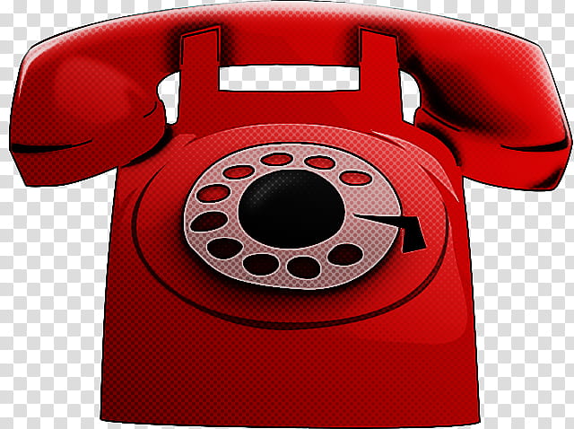 red telephone telephony corded phone smile transparent background PNG clipart