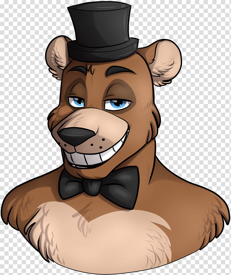 Freddy Fazbear BEST FACE transparent background PNG clipart