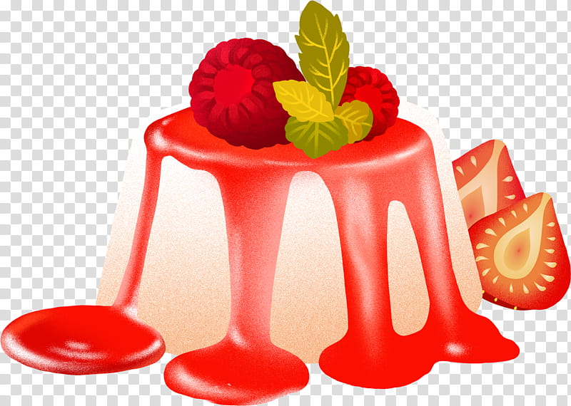 Cake, Pudding, Dessert, Food, Breakfast, Fruit Preserves, Strawberry, Gourmet transparent background PNG clipart