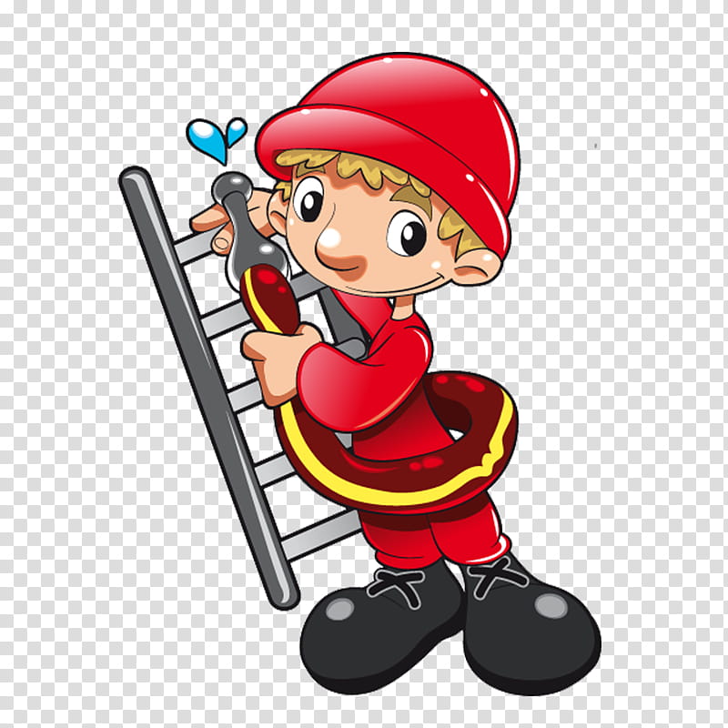 Santa Claus Drawing, Firefighter, Fire Station, Painting, Cartoon, Christmas , Line, Christmas Ornament transparent background PNG clipart