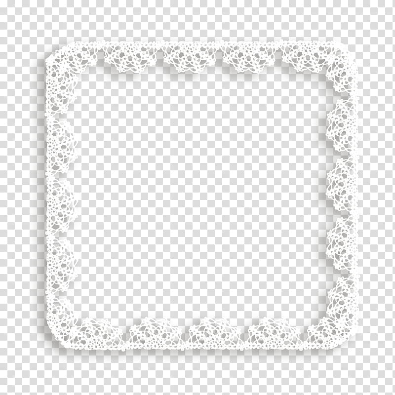 White Frame, Frames, Ornament, Rectangle, Text, Digital Frame, Lace, Crochet transparent background PNG clipart