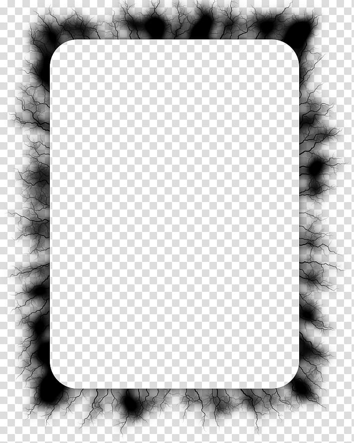 Electrify frames s, rectangular black frame border transparent background PNG clipart