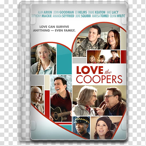 Movie Icon Mega , Love the Coopers, Love the Coopers movie disc case transparent background PNG clipart