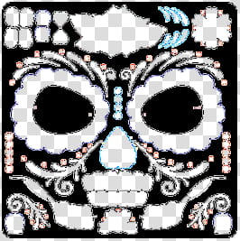 Day of the Dead Tutorial transparent background PNG clipart