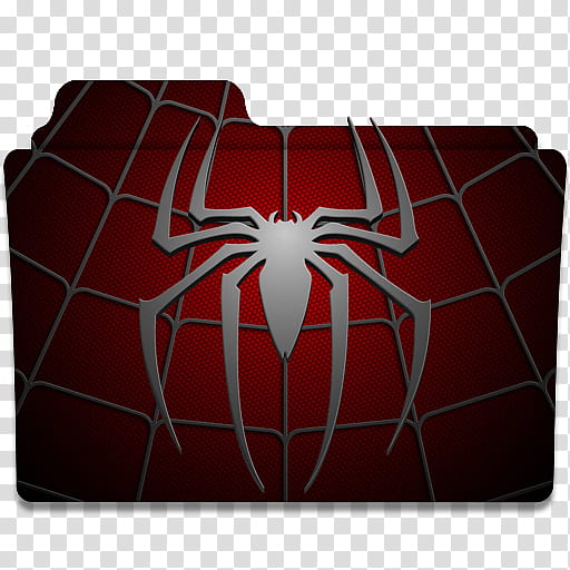 Movie Folder Icon  , Spider-Man Collection () transparent background PNG clipart
