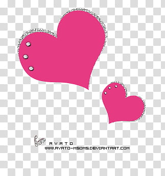 hearts , two pink hearts transparent background PNG clipart