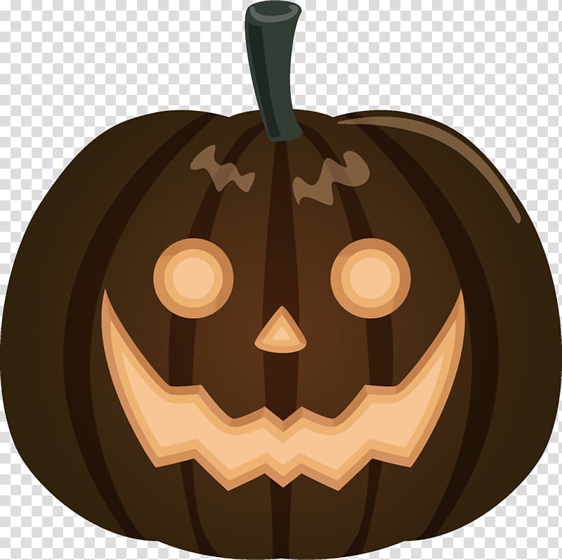 Jack-o-Lantern Halloween pumpkin carving, Jack O Lantern, Halloween , Calabaza, Jackolantern, Orange, Brown, Cucurbita transparent background PNG clipart