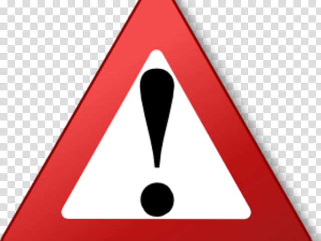 Warning Sign Triangle, Traffic Sign, Hazard, Symbol, Signage, Line transparent background PNG clipart