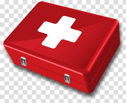 BoitePharmacie-Box, red medical kit case transparent background PNG clipart