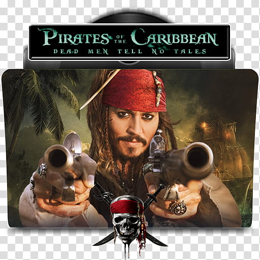 Movies Folders , Pirates des Caraïbes . Dead Men Tell No Tales, icon transparent background PNG clipart
