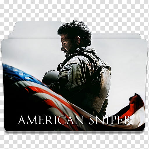 American Sniper Folder Icon Movie , American Sniper () transparent background PNG clipart