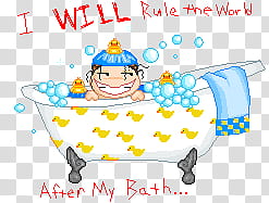 Bath Time Contest Entry transparent background PNG clipart