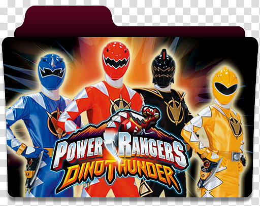 J LYRICS Power Rangers icon , Power Rangers Dino Thunder, Power Rangers Dino Thunder flip case transparent background PNG clipart