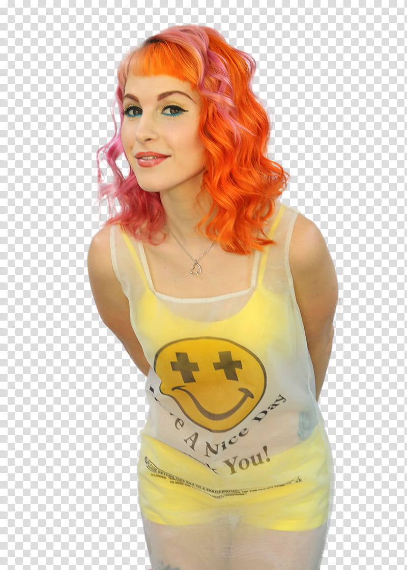 Hayley Williams ,  transparent background PNG clipart