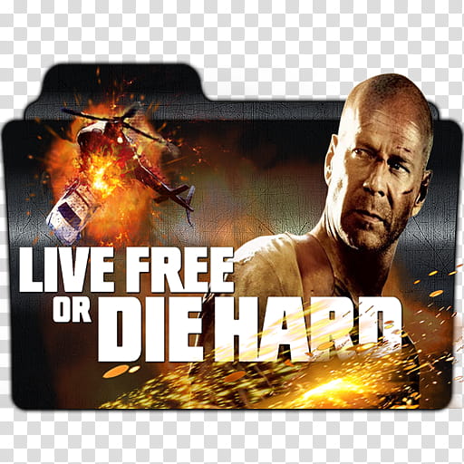 Die Hard Folder Icon , Die Hard IV, Live Free Or Die Hard transparent background PNG clipart