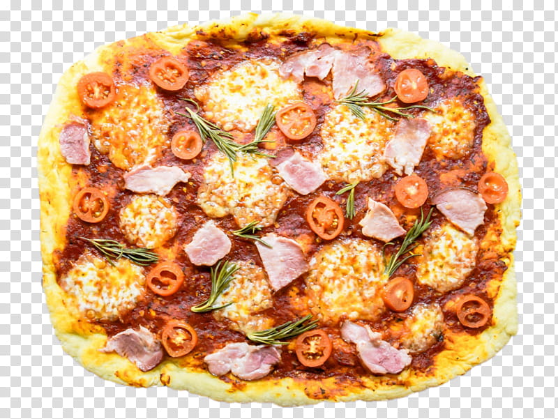 Junk Food, Pizza, Sicilian Pizza, Cheese, Pizza Cheese, Tomato, Cottage Cheese, Dessert transparent background PNG clipart
