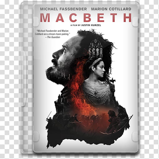 Movie Icon Mega , Macbeth, Macbeth DVD case transparent background PNG clipart