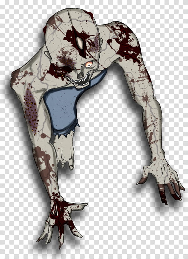 Free token roll: Zombie  (Les Survivants) transparent background PNG clipart
