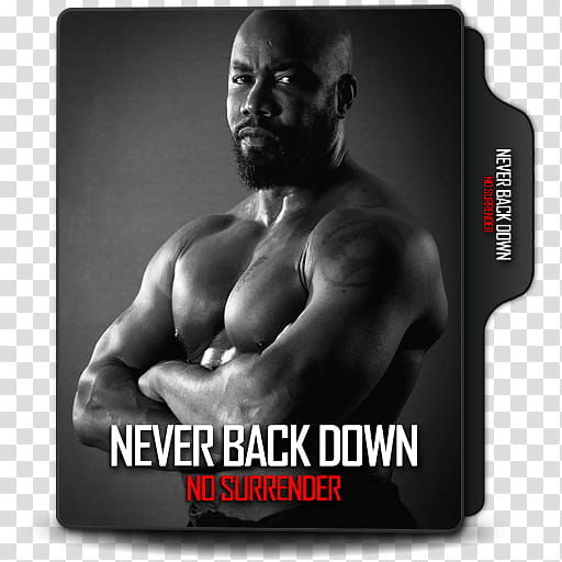 NBD No Surrender  Folder Icons, Never Back Down, No Surrender v transparent background PNG clipart