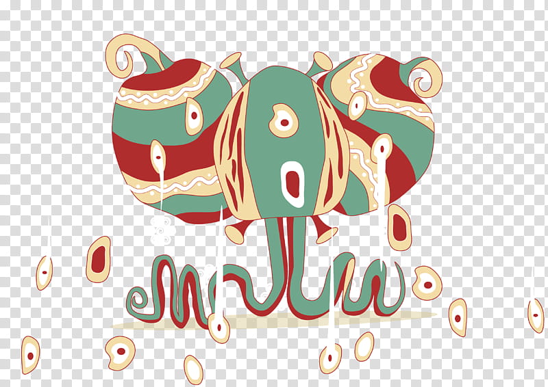 Christmas Logo, Octopus, Color Scheme, Text, Creative Work, Animal, Originality, Estamp transparent background PNG clipart