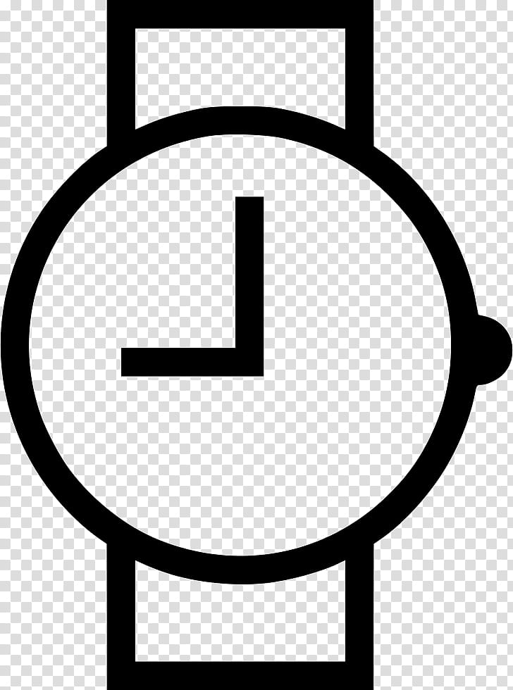 Clock Icon, Watch, Smartwatch, Digital Clock, Icon Design, Line, Line Art, Symbol transparent background PNG clipart