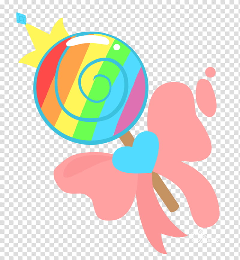 Cutie marks , multi-color lollipop illustration transparent background PNG clipart