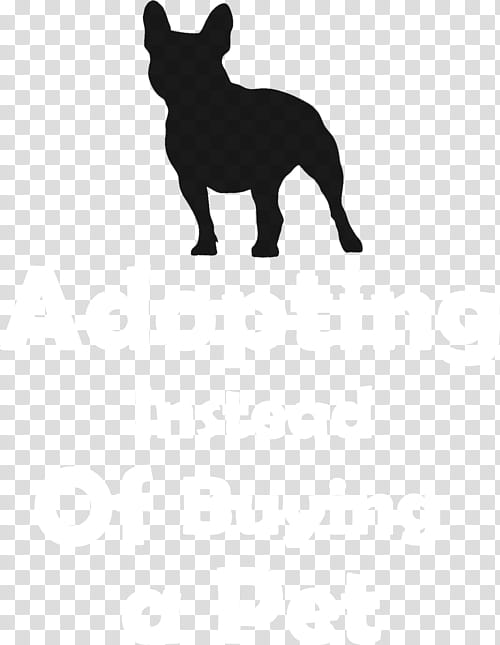 Bulldog, French Bulldog, Puppy, Pet, Breed, Sophisticated Pup, Silhouette, Black transparent background PNG clipart