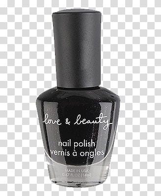 black nail polish transparent background PNG clipart