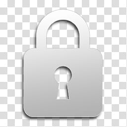 Devine Icons, gray padlock logo transparent background PNG clipart