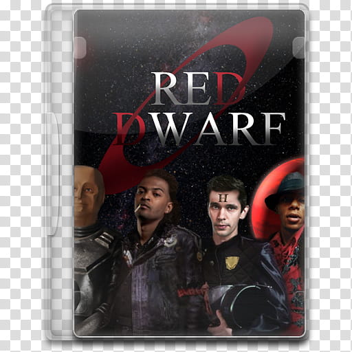 TV Show Icon Mega , Red Dwarf, Red Dware poster transparent background PNG clipart