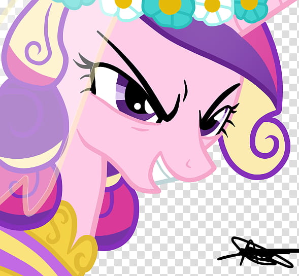 Princess Cadence Evil, My Little Pony transparent background PNG clipart