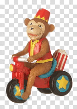 Circus, monkey riding trike illustration transparent background PNG clipart