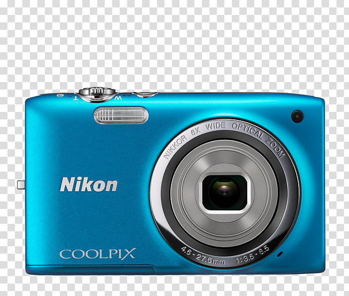 Camera Lens, Nikon, Pointandshoot Camera, Nikkor, Zoom Lens, 16 Mp, Nikon Coolpix S5300, 6 X transparent background PNG clipart