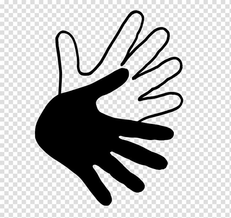 Thumb Finger, Hand Model, Line, Black M, Personal Protective Equipment, Glove, Gesture, Safety Glove transparent background PNG clipart