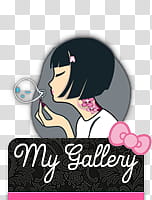 Folders para tu Galeria, My Gallery logo transparent background PNG clipart