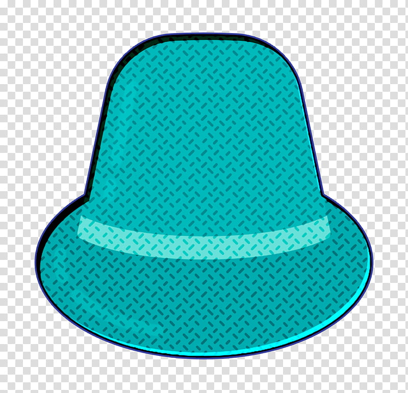bowler icon free icon hat icon, Hipster Icon, On Trend Icon, Clothing, Aqua, Turquoise, Costume Hat, Costume Accessory transparent background PNG clipart