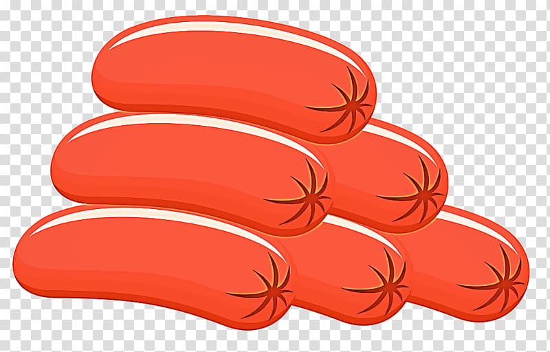 Bologna sausage Kielbasa Vegetable Design Fruit, Redm, Orange, Plant transparent background PNG clipart