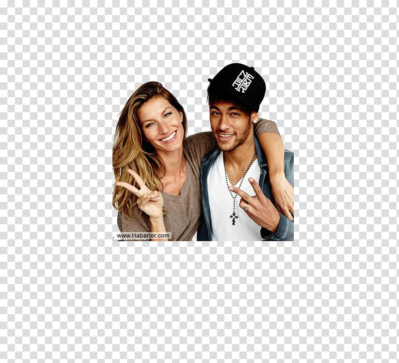 NEYMAR VE GISELE BUNDCHEN transparent background PNG clipart