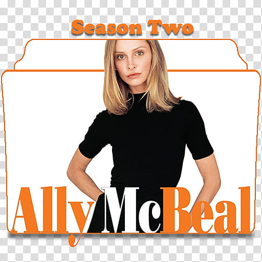Ally McBeal season folder icons, Ally McBeal S ( transparent background PNG clipart