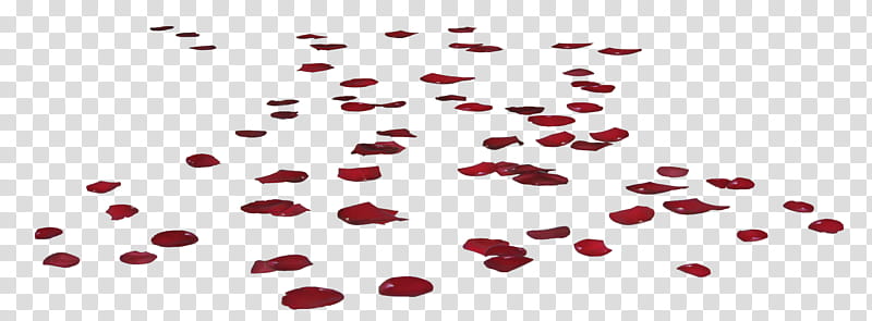 Red rose Petals III, red flower petals transparent background PNG clipart